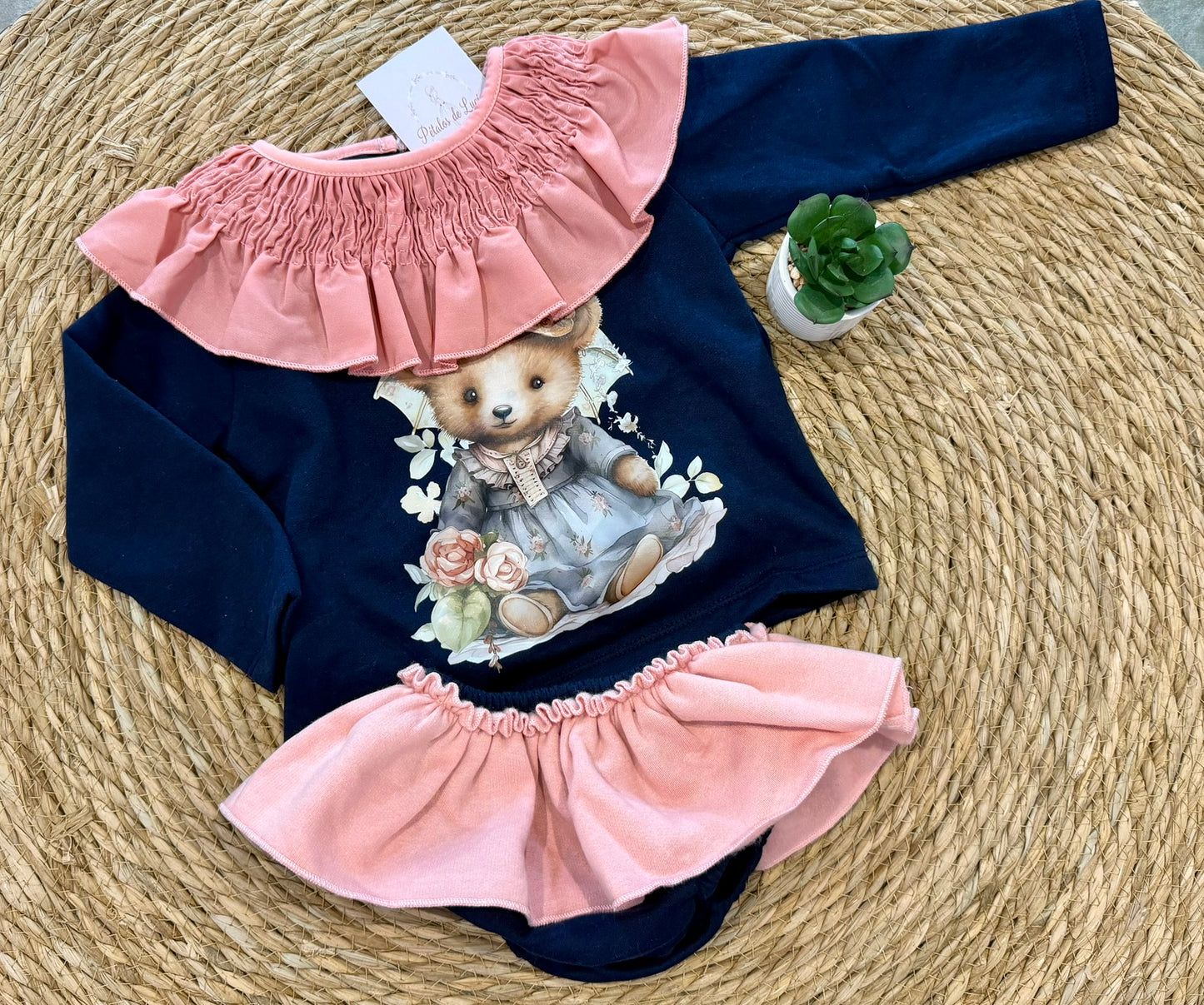Conjunto bebe oso