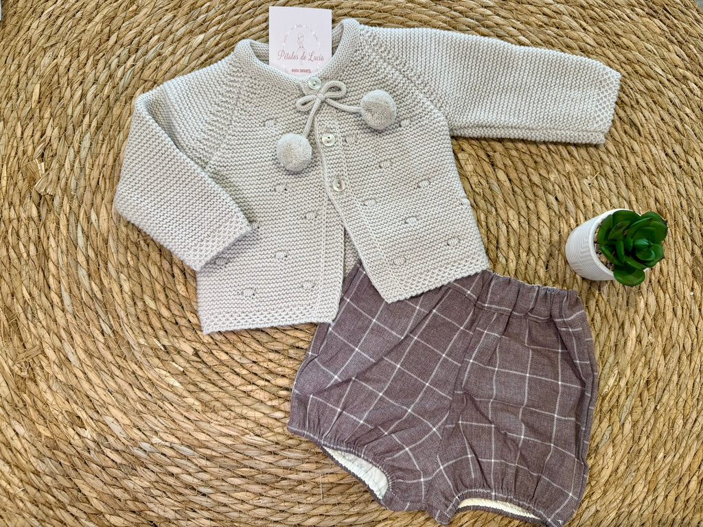 Conjunto bebe niño chaqueta