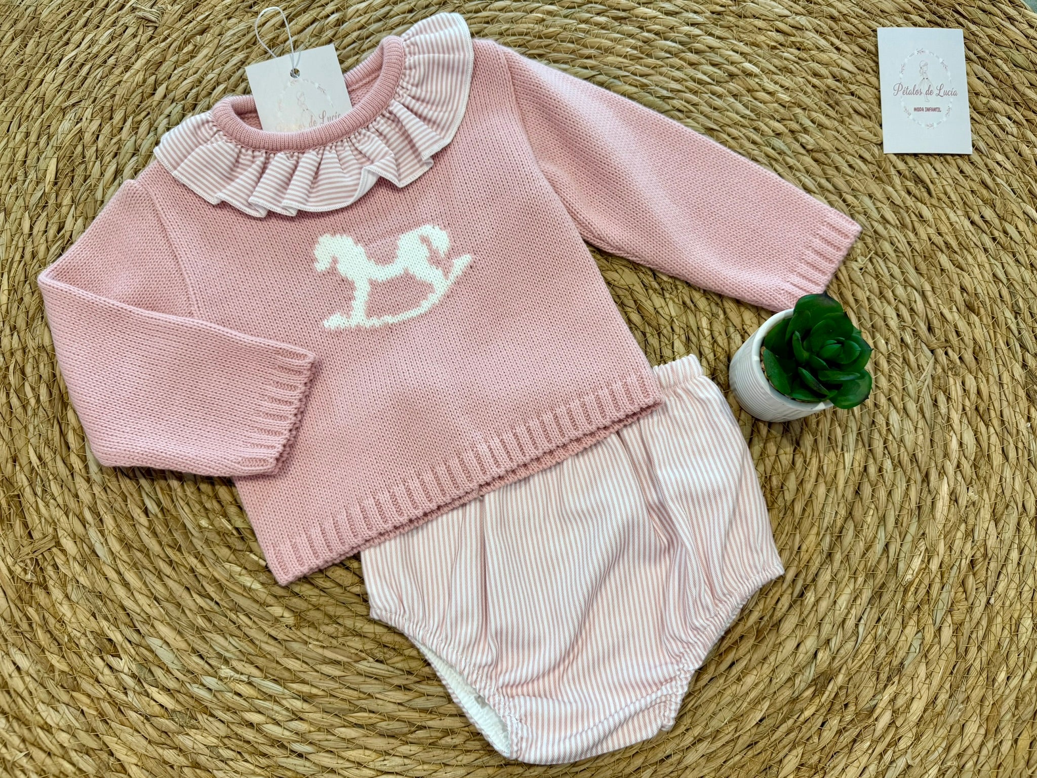 Conjunto caballito bebe